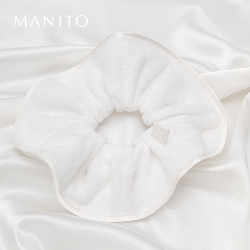 manito毛巾发圈简约可爱