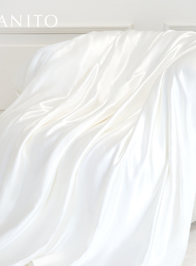 MANITO/曼尼陀Gleam可水洗蚕丝被19姆米素绉缎100%桑蚕丝填充