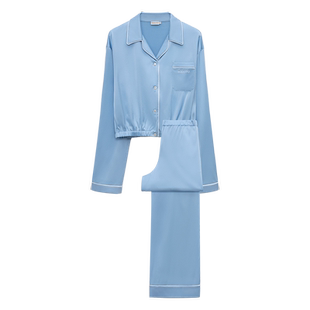 MANITO/曼尼陀Echo 女士真丝睡衣套装桑蚕丝舒适家居服