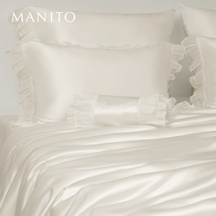 MANITO/曼尼陀Moonlight床单床笠桑蚕丝四件套奢华亲肤床上用品
