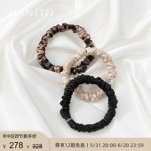 曼尼陀Wild MANITO Jungle豹纹细发圈套装 6个装 蚕丝