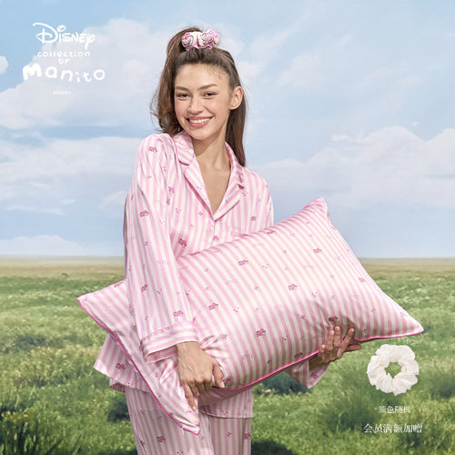 MANITO迪士尼柴郡猫合作系列 Cheshire 睡眠礼盒桑蚕丝眼罩枕套
