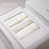 MANITO 礼盒 曼尼陀NewSoft女士真丝莫代尔三角中腰平角内裤
