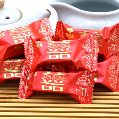 黄老五双喜花生酥糖比翼双飞