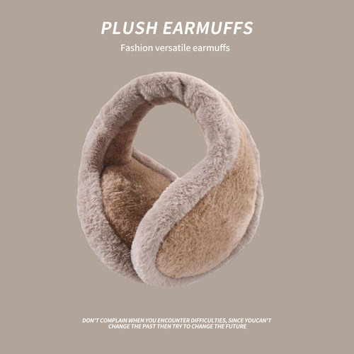 毛绒耳套加绒加厚保暖