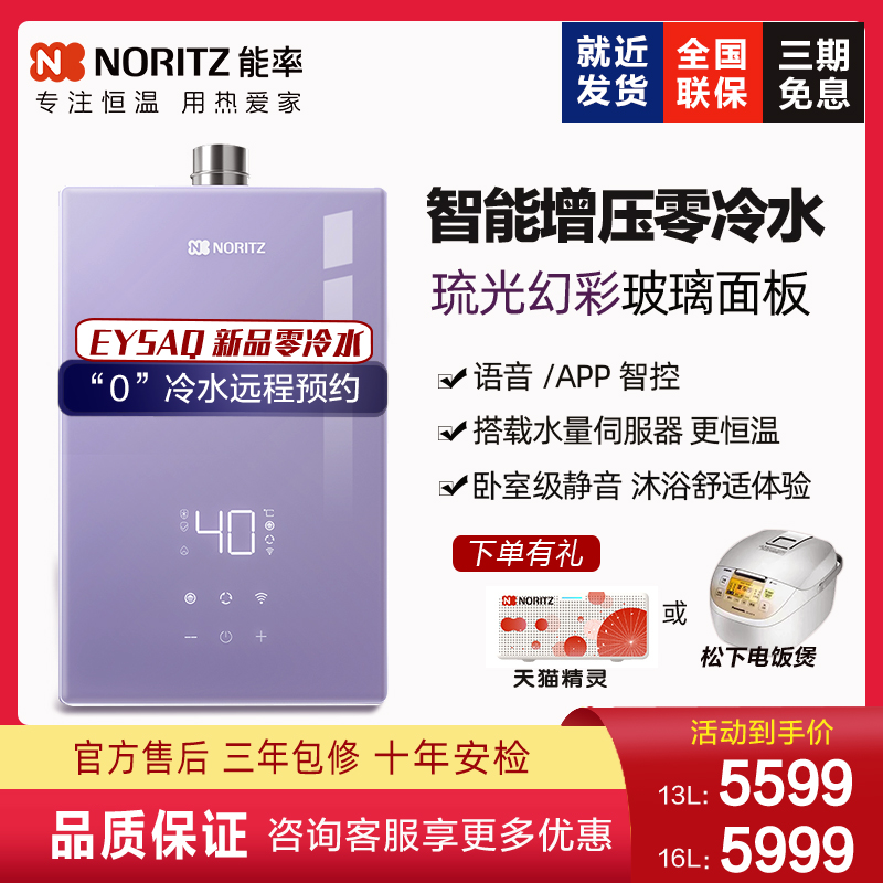 /天然气NORITZ恒温零冷水强排