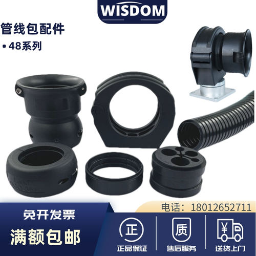 WISDOM机器人手臂专用管线包支架