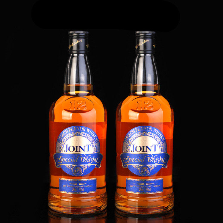 乔恩特桃味威士忌夜场酒吧ktv鸡尾酒烈酒 2瓶