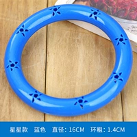 Синее кольцо, увеличенная толщина, 16см