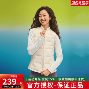 P424W065 立领拉链设计轻便款 Skechers斯凯奇冬季 女士羽绒马甲修身