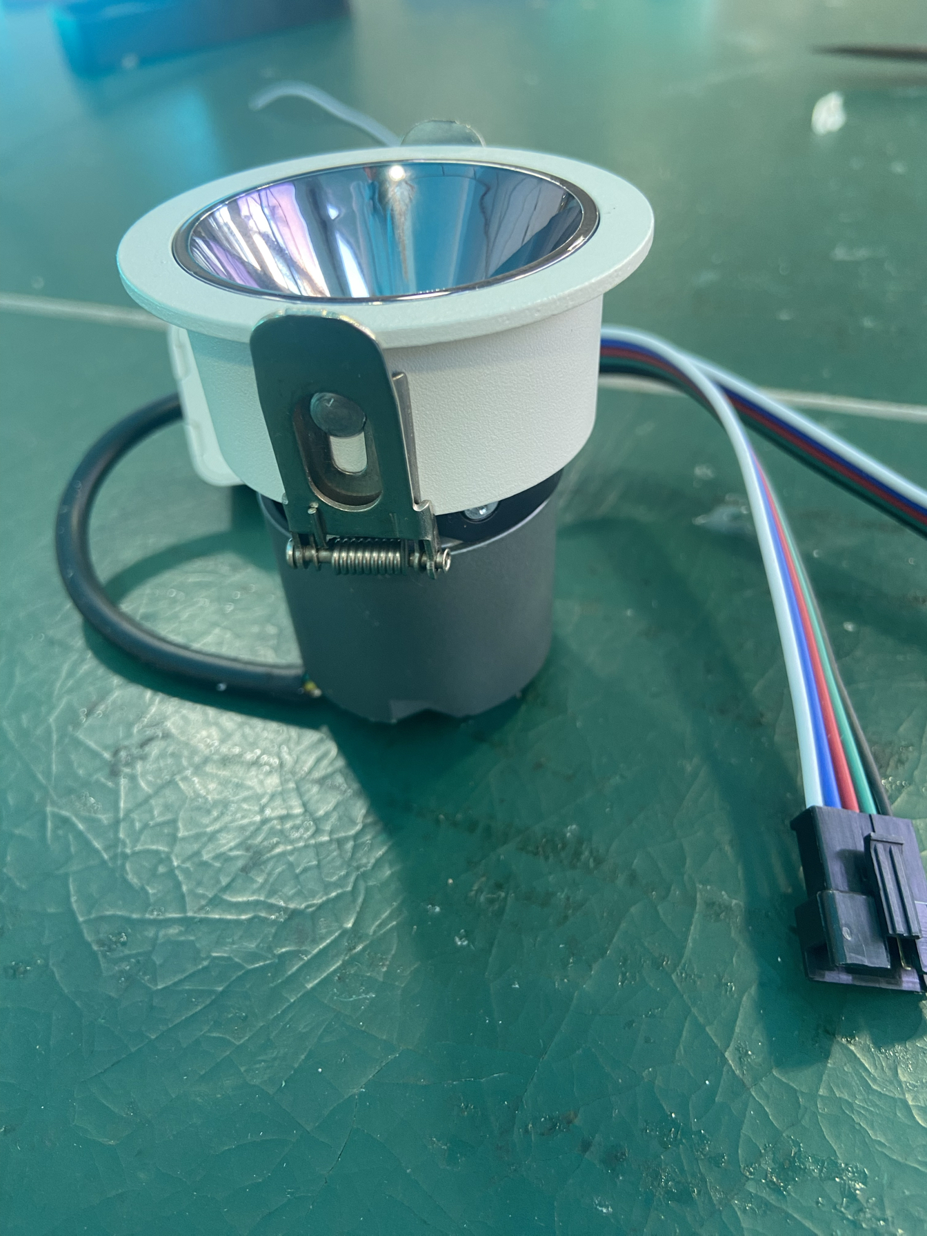 RGBW512灯饰射灯嵌入式led55开孔氛围筒灯防眩光宴会婚庆礼厅专用