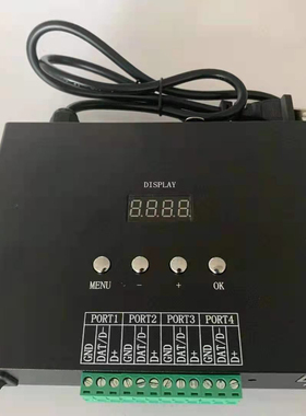 807AS LED幻彩婚庆宴会厅控制器自带麦爵士可联接控台编程模式效