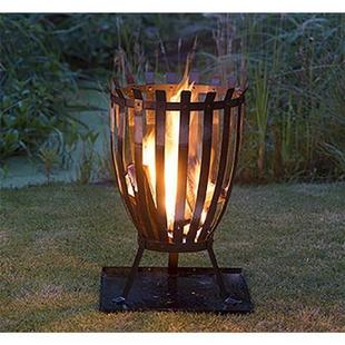 户外篝火炉篝火晚会用品篝火架烧火架子木炭烧烤架团建大型柴火盆