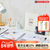 日本LIHIT LAB.喜利myfa明星写真照片收纳册情侣相册本大容量5寸儿童成长家庭影集纪念册3寸拍立得收纳相簿