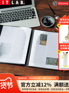日本LIHIT LAB.喜利黑色商务系列办公用品插页资料册顶开式档案盒便携式文件盒板夹单片夹文件套文件夹A4/A5