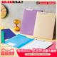 板夹A4便携手持写字板垫板学生办公用文件夹 FIZZ薄型轻量多功能竖式 日本LIHIT LAB.喜利CUBE