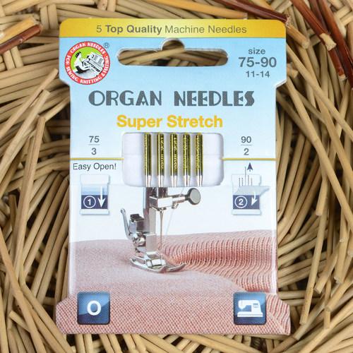 重机蝴蝶风琴家用兄弟机针弹性针织类面料专用防跳线弹力针缝纫机