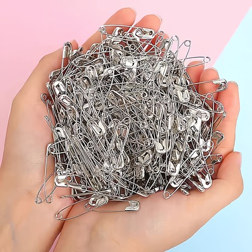 老式别针儿童安全固定衣服裤腰裤子改小胸针大小号曲别针扣针方便