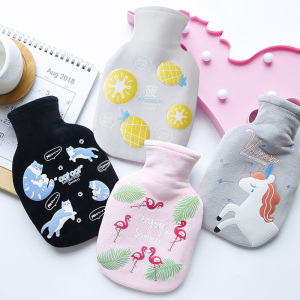 卡通热水袋注水暖手宝