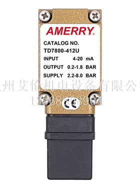 美国阿梅里Amerry 电气转换器比例阀 TD7800-412U