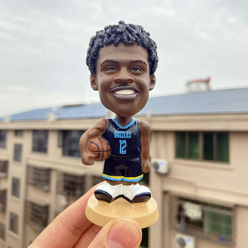 篮球人偶詹姆斯库里科比欧文莫兰特球星玩偶玩具手办公仔礼物周边