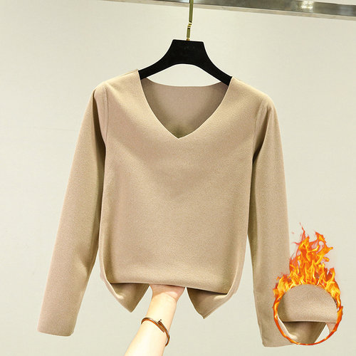 双面德绒保暖上衣秋冬