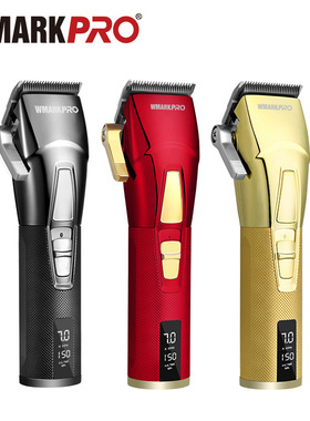 WMARK 新款电动理发剪推子发廊油头跨境理发器液晶电推剪 NG-2036