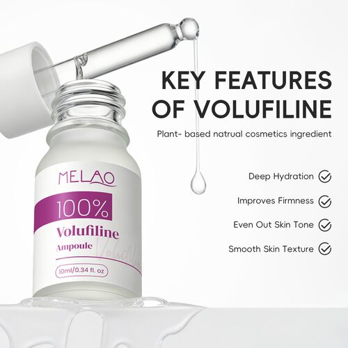 3瓶 跨境Volufiline 100% 安瓶精华液面部丰盈原液均匀肤色亚马逊