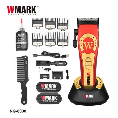 WMARK理发器电动推子 油头电推剪热卖 充电理发剪发廊跨境NG-8030