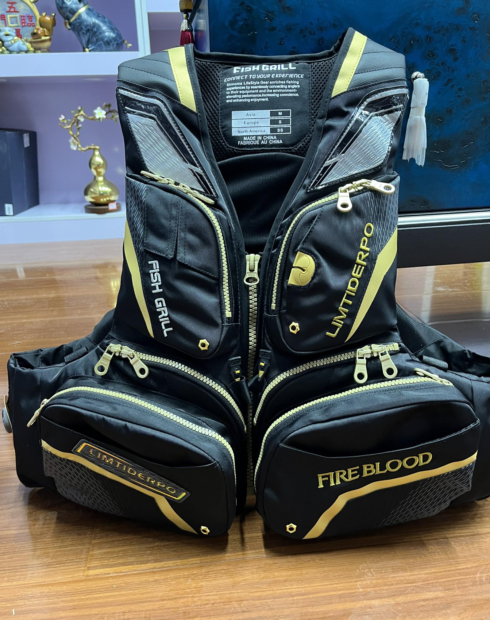 2025新款钓鱼救生衣成人多口袋大浮力防水路亚海钓矶钓背心马甲