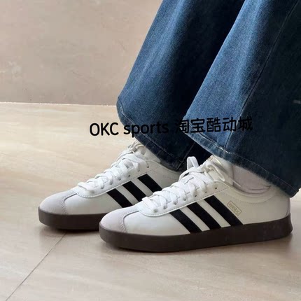 阿迪达斯Adidas CourtVI Classic男女经典德训低帮休闲板鞋iD6015