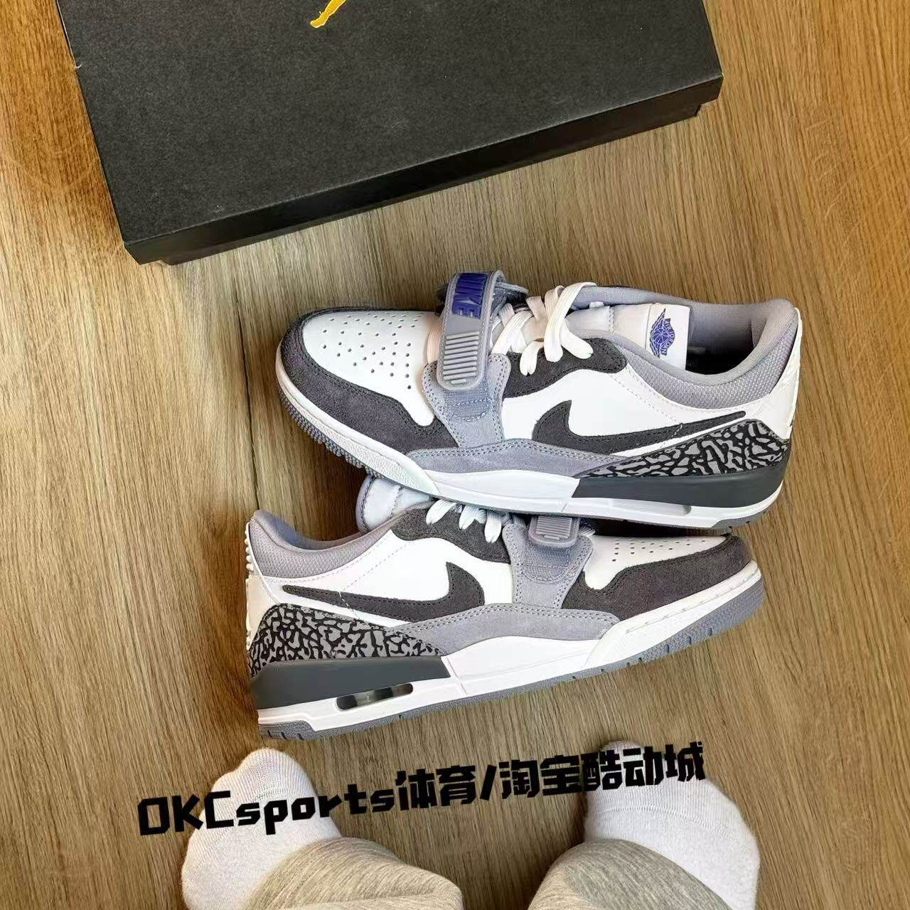 耐克Jordan男鞋 2025秋季新款AJ312气垫运动鞋缓震休闲板鞋CD7069