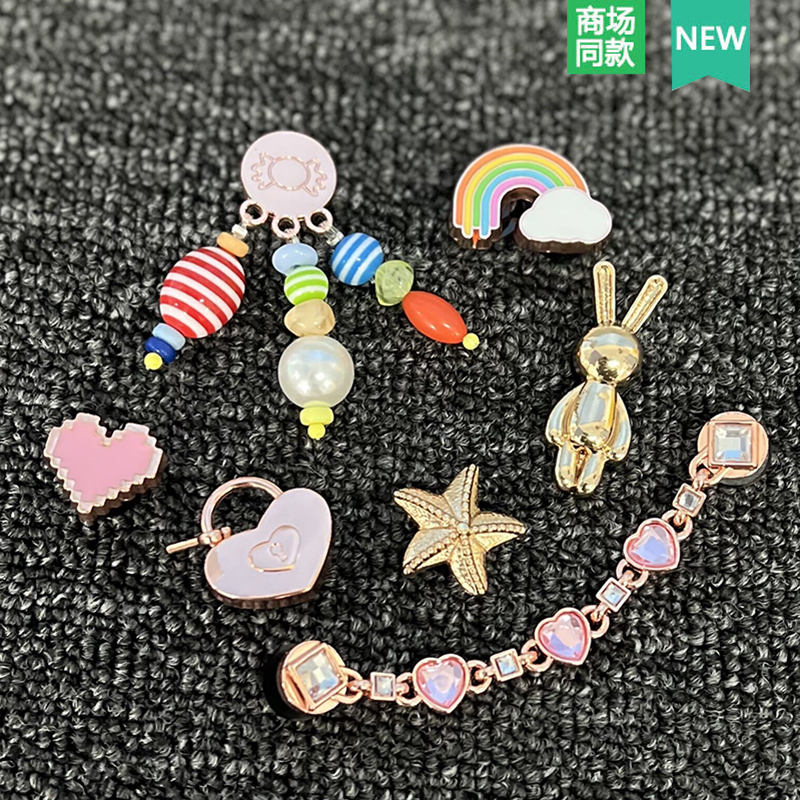 crocs洞洞鞋金属钻石系列饰品
