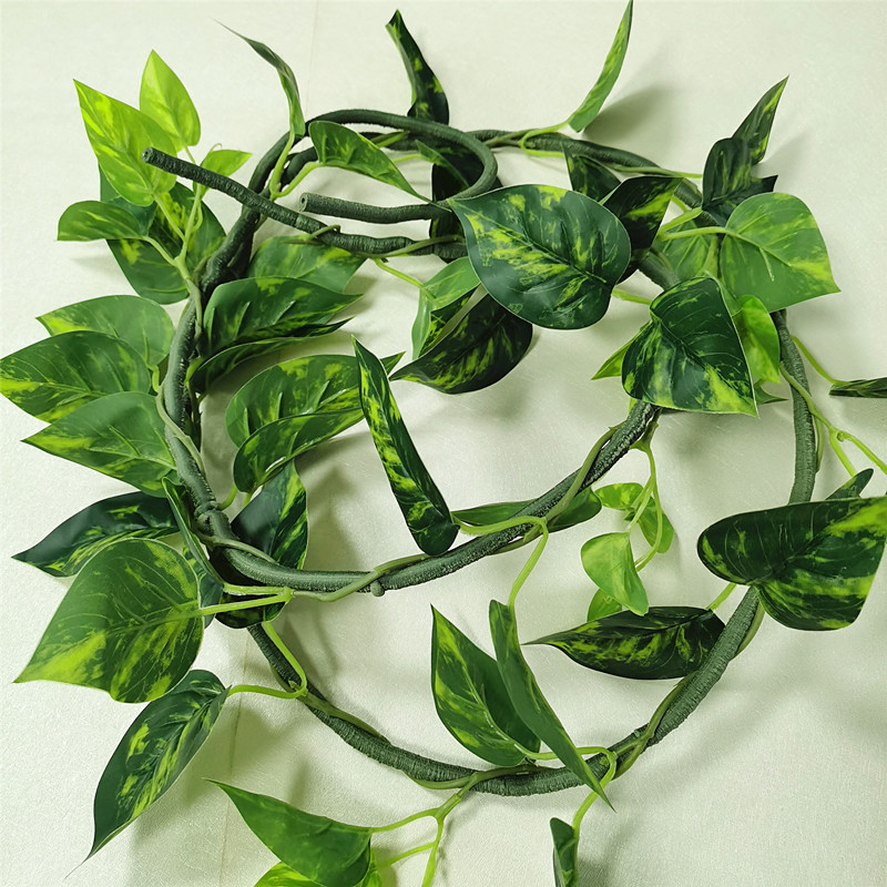 仿真植物绿萝壁挂吊篮藤条