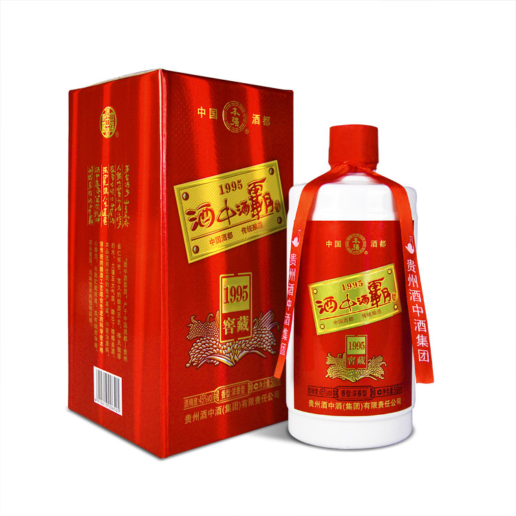 白酒 礼盒装 酒中酒霸窖藏1995纯粮食低度白酒45度500ml浓香型在类目 酒类, 国产白酒中 - 来自Buy2taobao.com提供专业的淘宝代购服务