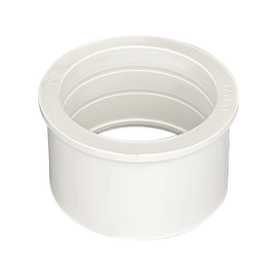 PVC变径补芯接头补心变接内接配件75/90/110/160转4寸6寸胶粘外接