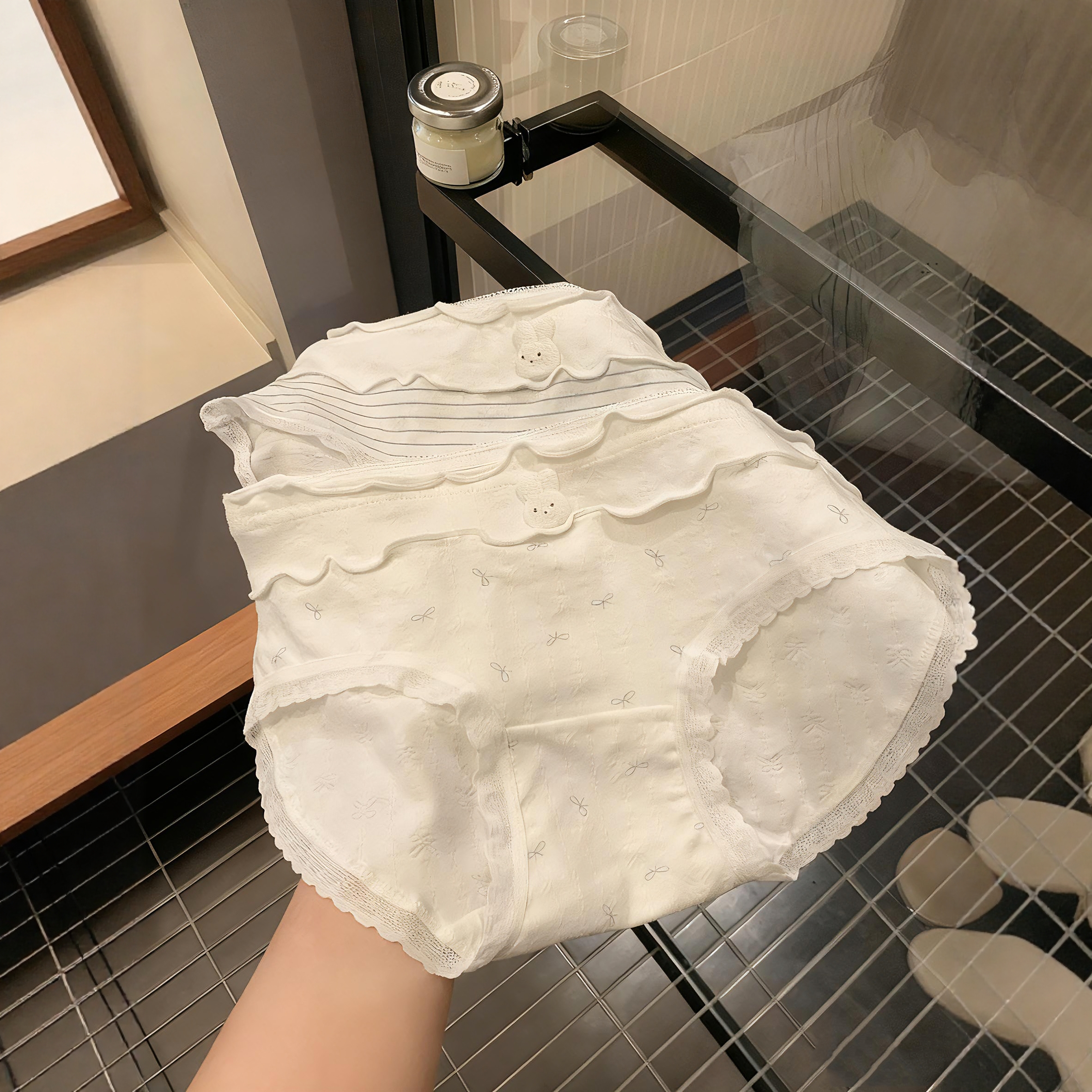 小兔子内裤4条10A抗菌纯棉