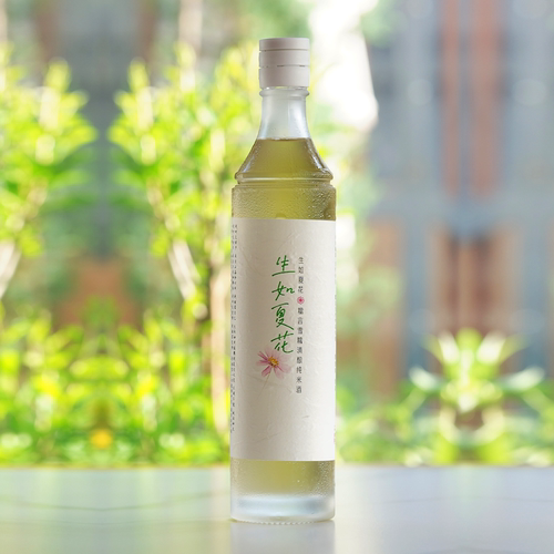 糯言生如夏花雪糯清酿半干米酒