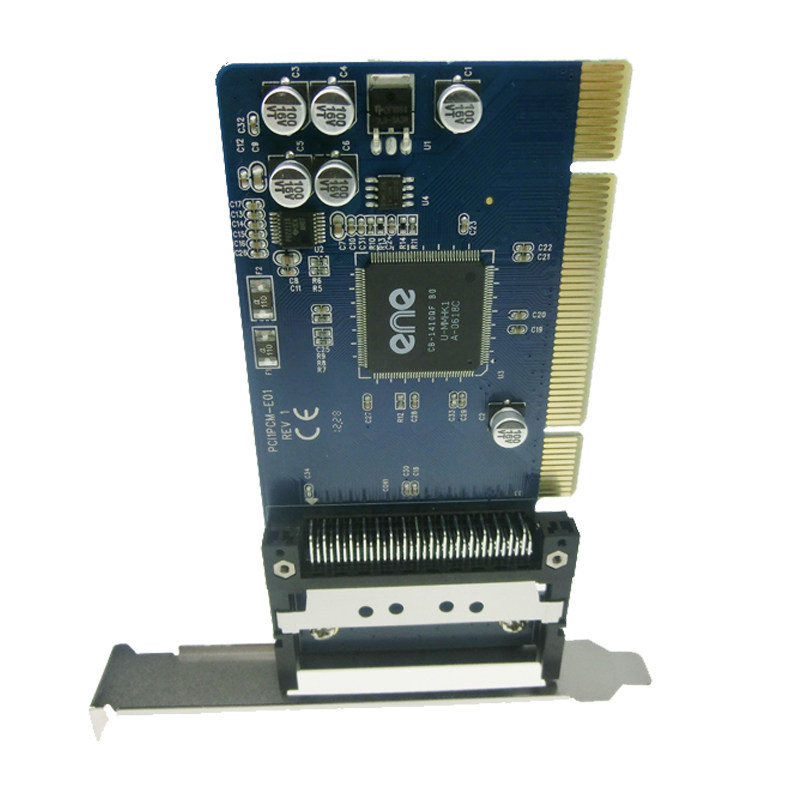 PCI-PCMCIA 어댑터 카드 데스크탑 컴퓨터 확장 PCMCIA 인터페이스 카드버스 장치 확장 카드