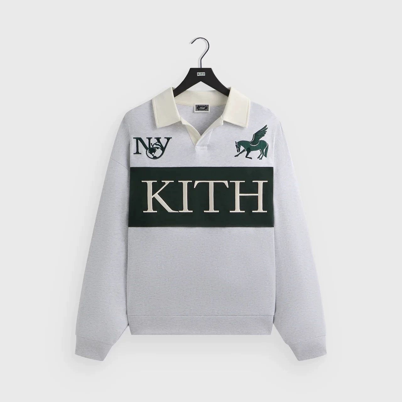 Kith Rugby Nelson Collared Pullover 纽约限定天马翻领套头长袖