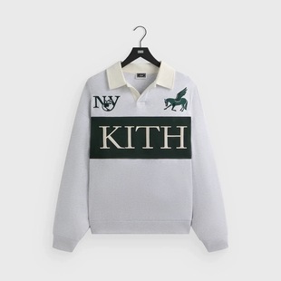 Rugby Collared Kith Nelson Pullover 纽约限定天马翻领套头长袖