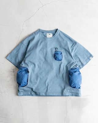 三色COMFY机能重磅CMF短袖T恤