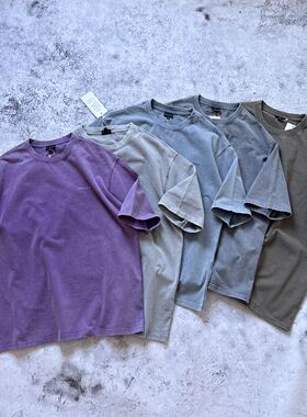 原创Versant Soleil Vintage Sunburned Tee复古做旧水洗短袖25SS