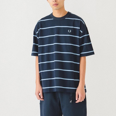 麦穗BMS联名条纹短袖