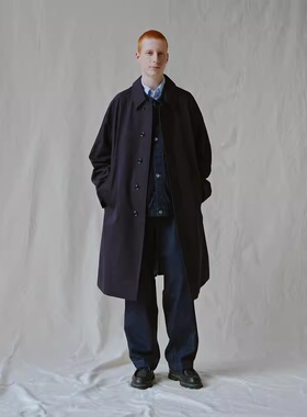 现货 25SS GTX 2L Breasted Jacket复古双排扣风衣夹克