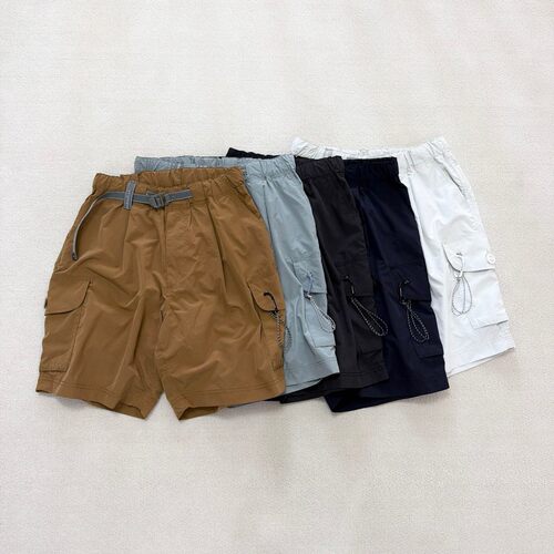 日单安得王Cargo Shorts轻量化城市户外机能登山宽松工装口袋短裤