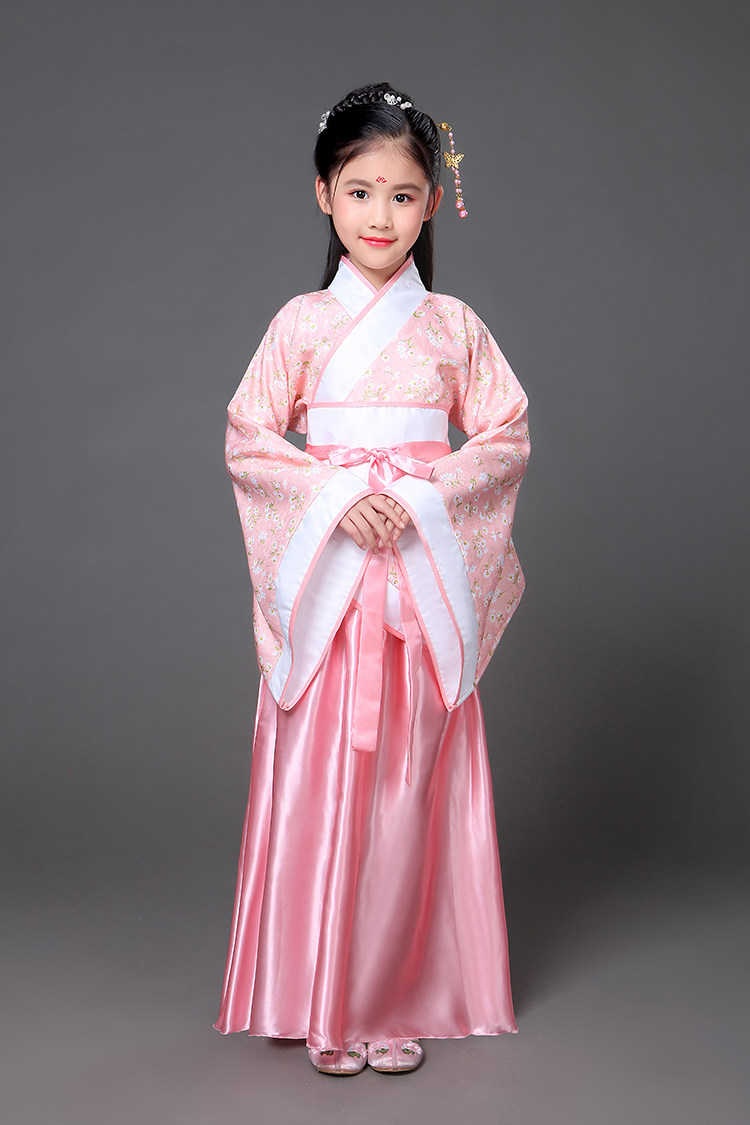 宋朝宫廷日常汉服儿童古装服装仙儿童演出服