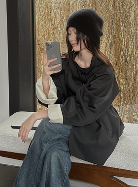 BU RIVERS-秋上新大牌极简老钱风松弛感风衣(配腰带)S32137