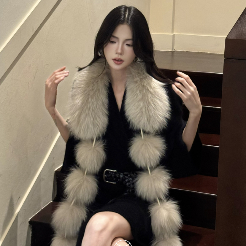 TOMORROW ANN设计感时尚经典围脖12196