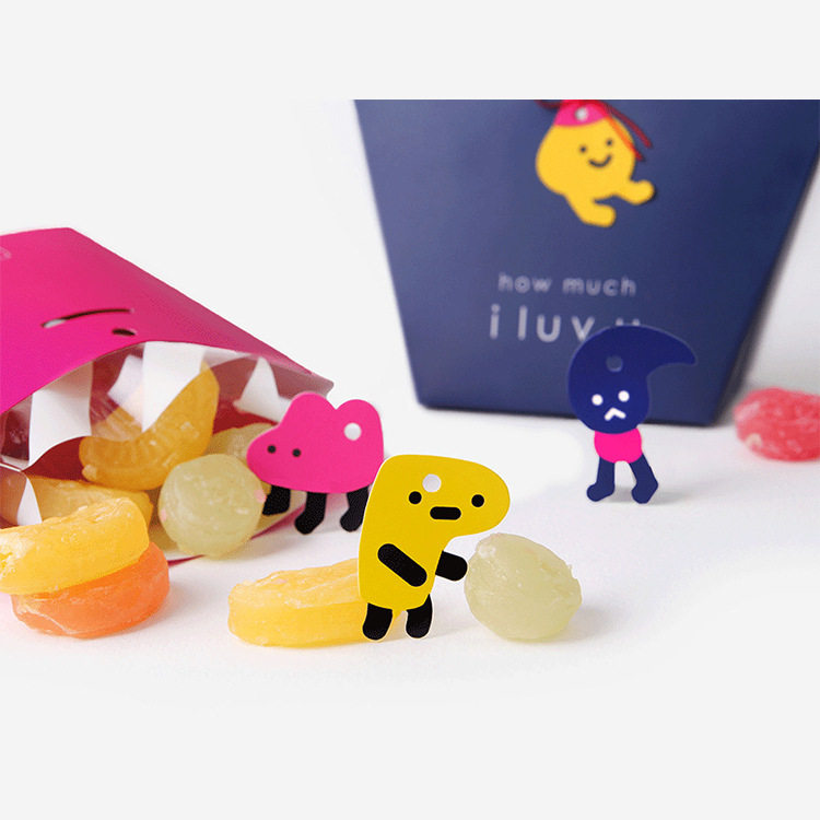 可爱创意表情糖果盒 儿童结婚婚庆烘培包装盒曲奇饼干盒迷你小号